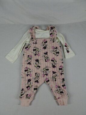Disney Baby Girl Minnie Mouse 2 Piece Set Size 0-3 months
